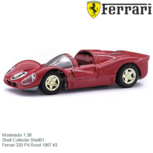 Modelauto 1:38 | Shell Collectie Shell01 | Ferrari 330 P4 Rood 1967 #3 Modelauto 1:38 | Shell Collectie Shell01 | Ferrari 330 P4 Rood 1967 #3
