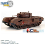 Militair voertuig 1:72 | Dragon Armor DRA60591 | Churchill MK III Sprinter IV 1942 Militair voertuig 1:72 | Dragon Armor DRA60591 | Churchill MK III Sprinter IV 1942