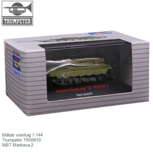 Militair voertuig 1:144 | Trumpeter TR00610 | MBT Markava 2 Militair voertuig 1:144 | Trumpeter TR00610 | MBT Markava 2