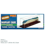 Vitrine 1: | Imex 02519 | Vitrine L25.7 x B6.6x H8.2 Zwart Vitrine 1: | Imex 02519 | Vitrine L25.7 x B6.6x H8.2 Zwart