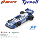 Modelauto 1:18 | Spark 18S571 | Tyrrell F1 P34 1977 #4 - P.Depailler Modelauto 1:18 | Spark 18S571 | Tyrrell F1 P34 1977 #4 - P.Depailler
