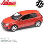 Modelauto 1:43 | Schuco Junior Line 3311017 | Volkswagen Golf V GTI Rood Modelauto 1:43 | Schuco Junior Line 3311017 | Volkswagen Golf V GTI Rood