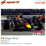 Modelauto 1:12 | Spark 12S033 | Red Bull Racing RB18 RBPT 2022 #11 - S.Pérez Modelauto 1:12 | Spark 12S033 | Red Bull Racing RB18 RBPT 2022 #11 - S.Pérez