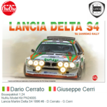 Bouwpakket 1:24 | NuNu Model Kit PN24005 | Lancia Delta S4 | Lancia Martini 1896 #8 Italy / San Remo Rally Bouwpakket 1:24 | NuNu Model Kit PN24005 | Lancia Delta S4 | Lancia Martini 1896 #8 Italy / San Remo Rally