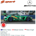 Modelauto 1:43 | Spark US294 | Mercedes AMG GT3 | SunEnergy 2021 #75 - K.Habul - M.Grenier - M.Engel Modelauto 1:43 | Spark US294 | Mercedes AMG GT3 | SunEnergy 2021 #75 - K.Habul - M.Grenier - M.Engel