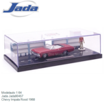 Modelauto 1:64 | Jada Jada90457 | Chevy Impala Rood 1968 Modelauto 1:64 | Jada Jada90457 | Chevy Impala Rood 1968