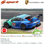Modelauto 1:18 | Spark 18SG055 | Porsche 911 GT3 R | Falken Motorsport 2021 #44 - K.Bachler - A.Picariello - M.Ragginger - S.Muller Modelauto 1:18 | Spark 18SG055 | Porsche 911 GT3 R | Falken Motorsport 2021 #44 - K.Bachler - A.Picariello - M.Ragginger - S.Muller