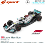 Modelauto 1:18 | Spark 18S745 | Mercedes AMG Petronas F1 Team W13 E-Performance 2022 #44 - L.Hamilton Modelauto 1:18 | Spark 18S745 | Mercedes AMG Petronas F1 Team W13 E-Performance 2022 #44 - L.Hamilton