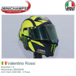 Motorfiets 1:8 | Minichamps 399200046 | AGV Helm 2020 #46 - V.Rossi Motorfiets 1:8 | Minichamps 399200046 | AGV Helm 2020 #46 - V.Rossi