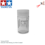 | Tamiya 81042 | Airbrush Paint Mixing Jar 40ml Graded | Tamiya 81042 | Airbrush Paint Mixing Jar 40ml Graded