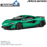 Modelauto 1:18 | Solido S1804504 | McLaren 600LT Napier Green 2018 Modelauto 1:18 | Solido S1804504 | McLaren 600LT Napier Green 2018