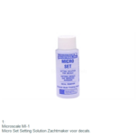 1: | Microscale MI-1 | Micro Set Setting Solution Zachtmaker voor decals. 1: | Microscale MI-1 | Micro Set Setting Solution Zachtmaker voor decals.