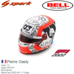 Helm 1:5 | Spark 5HF077 | Bell Helmet | AlphaTauri 2022 #10 - P.Gasly Helm 1:5 | Spark 5HF077 | Bell Helmet | AlphaTauri 2022 #10 - P.Gasly