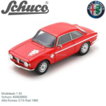 Modelauto 1:43 | Schuco 450928900 | Alfa Romeo GTA Red 1965 Modelauto 1:43 | Schuco 450928900 | Alfa Romeo GTA Red 1965