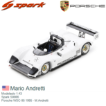 Modelauto 1:43 | Spark S9986 | Porsche WSC-95 1995 - M.Andretti Modelauto 1:43 | Spark S9986 | Porsche WSC-95 1995 - M.Andretti
