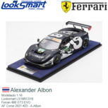 Modelauto 1:18 | Looksmart LS18RC016 | Ferrari 488 GT3 EVO | AF Corse 2021 #23 - A.Albon Modelauto 1:18 | Looksmart LS18RC016 | Ferrari 488 GT3 EVO | AF Corse 2021 #23 - A.Albon
