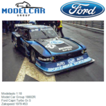 Modelauto 1:18 | Model Car Group 18802R | Ford Capri Turbo Gr.5 | Zakspeed 1979 #53 Modelauto 1:18 | Model Car Group 18802R | Ford Capri Turbo Gr.5 | Zakspeed 1979 #53