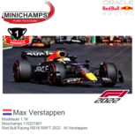 Modelauto 1:18 | Minichamps 110221601 | Red Bull Racing RB18 RBPT 2022 - M.Verstappen Modelauto 1:18 | Minichamps 110221601 | Red Bull Racing RB18 RBPT 2022 - M.Verstappen