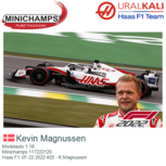 Modelauto 1:18 | Minichamps 117222120 | Haas F1 VF-22 2022 #20 - K.Magnussen Modelauto 1:18 | Minichamps 117222120 | Haas F1 VF-22 2022 #20 - K.Magnussen