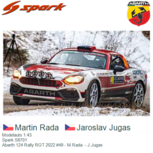 Modelauto 1:43 | Spark S6701 | Abarth 124 Rally RGT 2022 #49 - M.Rada - J.Jugas Modelauto 1:43 | Spark S6701 | Abarth 124 Rally RGT 2022 #49 - M.Rada - J.Jugas