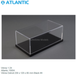 Vitrine 1:24 | Atlantic 10004 | Vitrine Detroit 230 x 120 x 85 mm Black #4 Vitrine 1:24 | Atlantic 10004 | Vitrine Detroit 230 x 120 x 85 mm Black #4