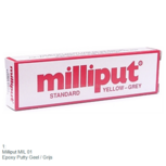1: | Milliput MIL 01 | Epoxy Putty Geel / Grijs 1: | Milliput MIL 01 | Epoxy Putty Geel / Grijs