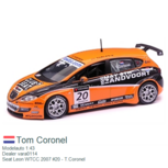 Modelauto 1:43 | Dealer vara0114 | Seat Leon WTCC 2007 #20 - T.Coronel Modelauto 1:43 | Dealer vara0114 | Seat Leon WTCC 2007 #20 - T.Coronel