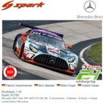 Modelauto 1:43 | Spark SG785 | Mercedes AMG Team HRT AMG GT3 2021 #6 - P.Assenheimer - N.Bastian - M.Engel - H.Haupt Modelauto 1:43 | Spark SG785 | Mercedes AMG Team HRT AMG GT3 2021 #6 - P.Assenheimer - N.Bastian - M.Engel - H.Haupt