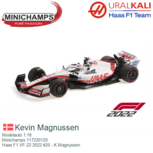 Modelauto 1:18 | Minichamps 117220120 | Haas F1 VF-22 2022 #20 - K.Magnussen Modelauto 1:18 | Minichamps 117220120 | Haas F1 VF-22 2022 #20 - K.Magnussen