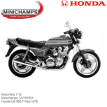 Motorfiets 1:12 | Minichamps 122161901 | Honda CB 900 F Red 1978 Motorfiets 1:12 | Minichamps 122161901 | Honda CB 900 F Red 1978