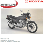 Motorfiets 1:12 | Minichamps 122161902 | Honda CK 900 Bol D`or Black 1978 Motorfiets 1:12 | Minichamps 122161902 | Honda CK 900 Bol D`or Black 1978