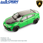 Modelauto 1:43 | Looksmart LS537A | Lamborghini Urus Performante Verde Viper 2022 Modelauto 1:43 | Looksmart LS537A | Lamborghini Urus Performante Verde Viper 2022