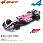 Modelauto 1:64 | Spark Y251 | Alpine F1 Team A522 2022 #31 - E.Ocon Modelauto 1:64 | Spark Y251 | Alpine F1 Team A522 2022 #31 - E.Ocon
