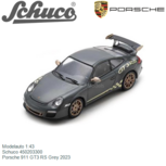 Modelauto 1:43 | Schuco 450203300 | Porsche 911 GT3 RS Grey 2023 Modelauto 1:43 | Schuco 450203300 | Porsche 911 GT3 RS Grey 2023