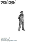 Bouwpakket 1:43 | Denizen RD106 | Figuur Racing Spectator 1950 Bouwpakket 1:43 | Denizen RD106 | Figuur Racing Spectator 1950