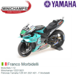 Motorfiets 1:12 | Minichamps 122213021 | Petronas Yamaha YZR M1 2021 #21 - F.Morbidelli Motorfiets 1:12 | Minichamps 122213021 | Petronas Yamaha YZR M1 2021 #21 - F.Morbidelli