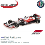 Modelauto 1:43 | Minichamps 417212307 | Alfa Romeo racing C41 Orlen 2021 - K.Raikkonen Modelauto 1:43 | Minichamps 417212307 | Alfa Romeo racing C41 Orlen 2021 - K.Raikkonen