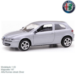 Modelauto 1:43 | Majorette 147 | Alfa Romeo street Zilver Modelauto 1:43 | Majorette 147 | Alfa Romeo street Zilver