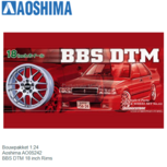 Bouwpakket 1:24 | Aoshima AO05242 | BBS DTM 18 inch Rims Bouwpakket 1:24 | Aoshima AO05242 | BBS DTM 18 inch Rims
