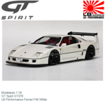 Modelauto 1:18 | GT Spirit GT379 | LB Performance Ferrari F40 White Modelauto 1:18 | GT Spirit GT379 | LB Performance Ferrari F40 White
