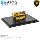 Modelauto 1:43 | Atlas DL22 | Lamborghini DL30C Tractor Yellow 1957 Modelauto 1:43 | Atlas DL22 | Lamborghini DL30C Tractor Yellow 1957