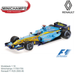 Modelauto 1:18 | Minichamps 117051705 | Renault F1 R25 2005 #5 Modelauto 1:18 | Minichamps 117051705 | Renault F1 R25 2005 #5
