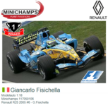 Modelauto 1:18 | Minichamps 117050106 | Renault R25 2005 #6 - G.Fisichella Modelauto 1:18 | Minichamps 117050106 | Renault R25 2005 #6 - G.Fisichella
