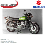 Motorfiets 1:12 | Minichamps 122162104 | Suzuki GT 750 J Groen 1973 Motorfiets 1:12 | Minichamps 122162104 | Suzuki GT 750 J Groen 1973