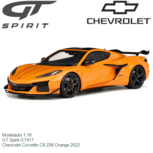 Modelauto 1:18 | GT Spirit GT417 | Chevrolet Corvette C8 Z06 Orange 2022 Modelauto 1:18 | GT Spirit GT417 | Chevrolet Corvette C8 Z06 Orange 2022