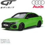 Modelauto 1:18 | GT Spirit GT414 | Audi RS 3 Green Modelauto 1:18 | GT Spirit GT414 | Audi RS 3 Green