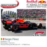 Modelauto 1:18 | Minichamps 110211911 | Red Bull Racing RB16B 2021 #11 - S.Pérez Modelauto 1:18 | Minichamps 110211911 | Red Bull Racing RB16B 2021 #11 - S.Pérez