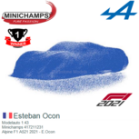 Modelauto 1:43 | Minichamps 417211231 | Alpine F1 A521 2021 - E.Ocon Modelauto 1:43 | Minichamps 417211231 | Alpine F1 A521 2021 - E.Ocon