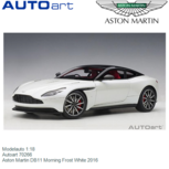 Modelauto 1:18 | Autoart 70266 | Aston Martin DB11 Morning Frost White 2016 Modelauto 1:18 | Autoart 70266 | Aston Martin DB11 Morning Frost White 2016
