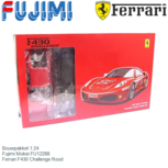 Bouwpakket 1:24 | Fujimi Mokei FU12268 | Ferrari F430 Challenge Rood Bouwpakket 1:24 | Fujimi Mokei FU12268 | Ferrari F430 Challenge Rood